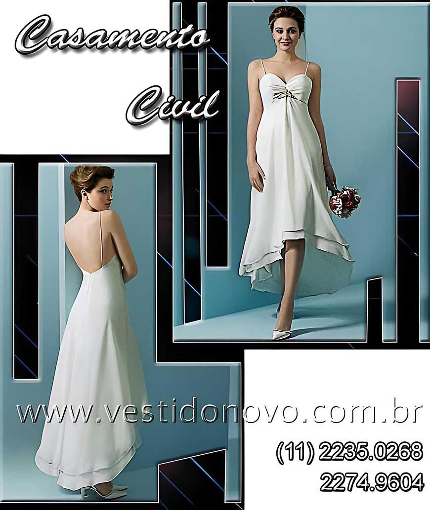 vestido casamento civil, curto, mullet na  zona sul de So Paulo  sp