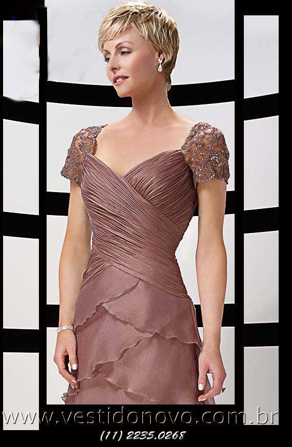 vestido de renda mae de noiva,  importado